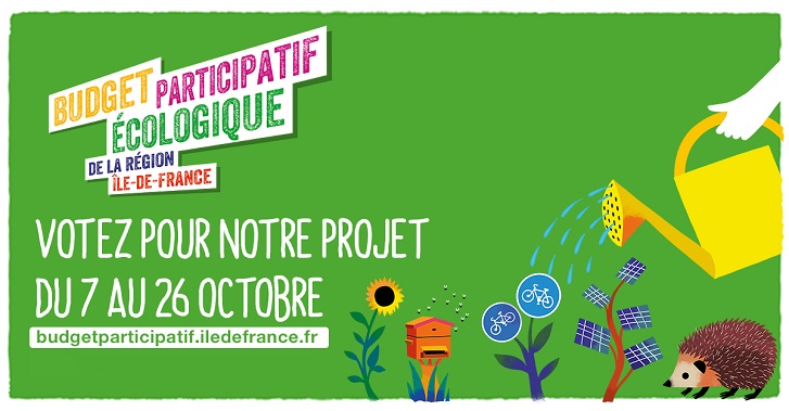 Budget participatif écologique : votez pour votre projet ! Budget participatif écologique : votez pour votre projet !