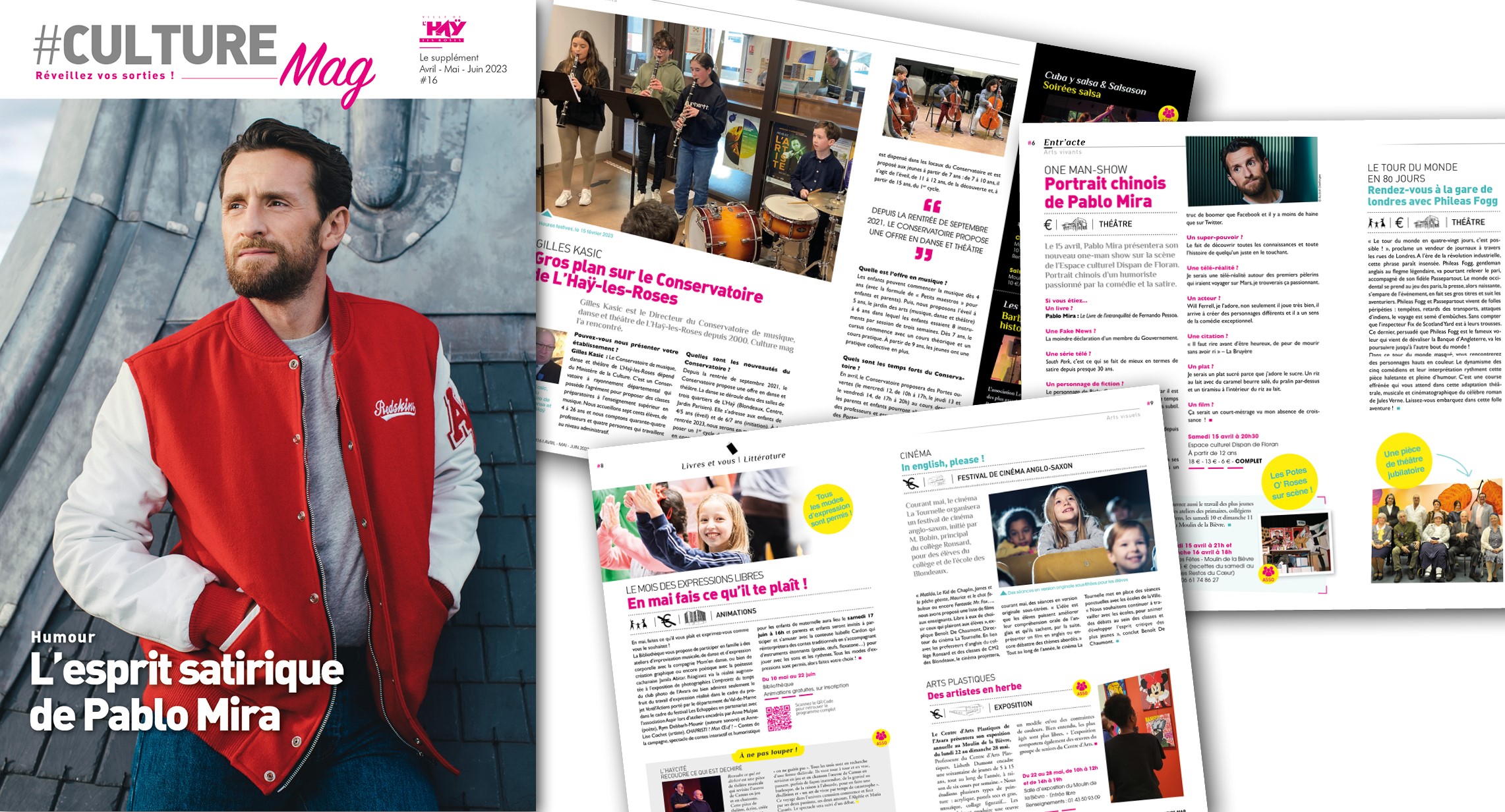Découvrez le Culture Mag d'avril/mai/juin 2023