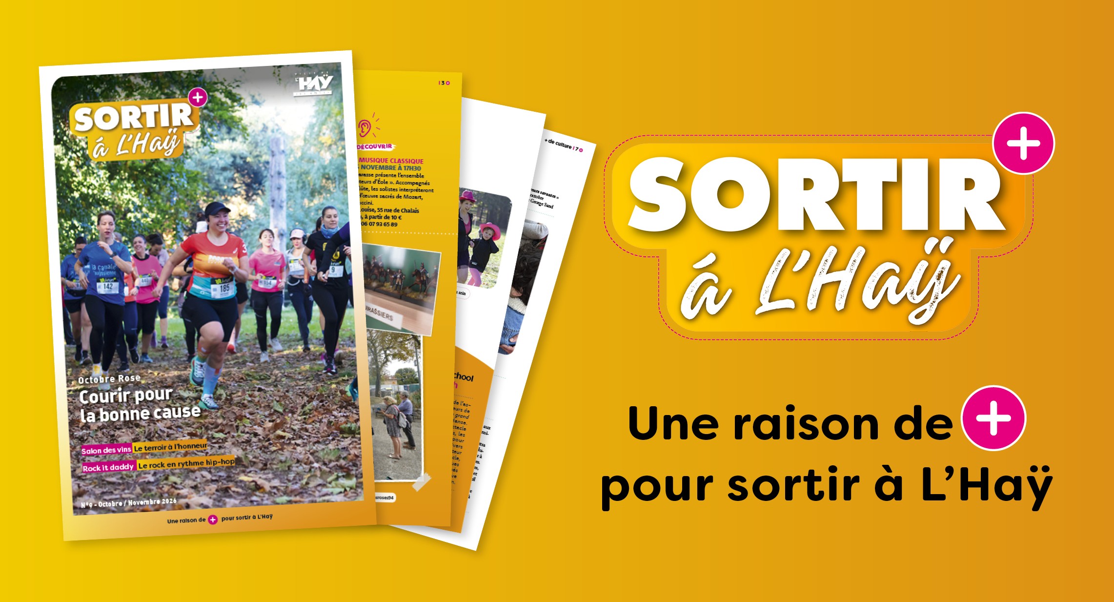 Découvrez le nouveau numéro de Sortir à L'Haÿ d'octobre/novembre 2026