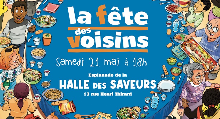 La Fête des Voisins le samedi 21 mai La Fête des Voisins le samedi 21 mai